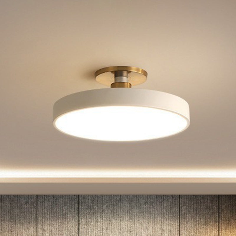 Lámpara de techo con diseño redondo de LED acrílico