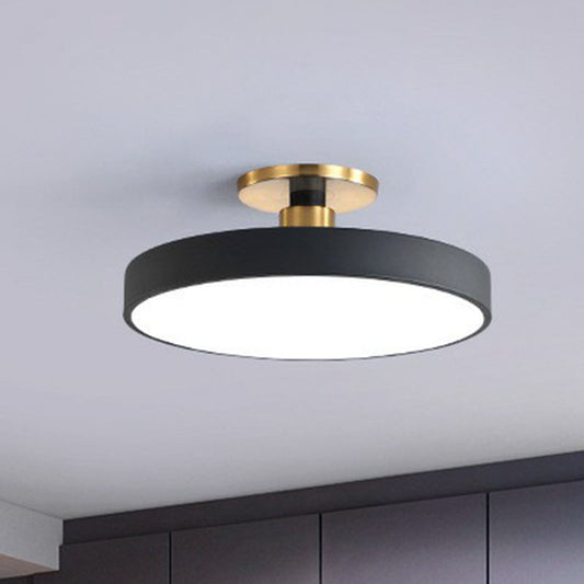Ceiling Light with Round Acrylic LED Design