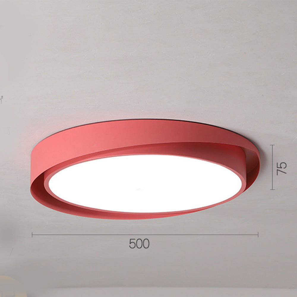 Vibrant Contemporary Round LED Ceiling Lights for Modern Spaces - Stylish Illumination for Your Home or Office