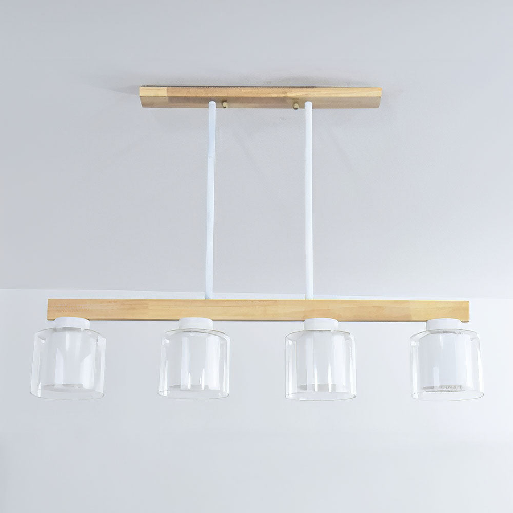 Nordic Wood Kitchen Bar Pendant Light – Stylish Scandinavian Design for Modern Kitchens and Dining Areas, Perfect Illumination Solution