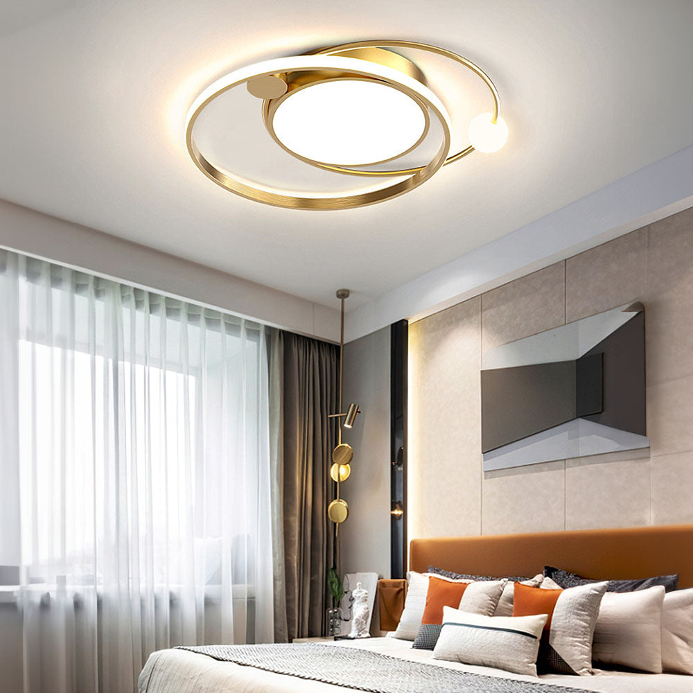 Sleek Round Contemporary Modern LED Ceiling Lights for Stylish Illumination in Any Room – Energy Efficient and Elegant Design