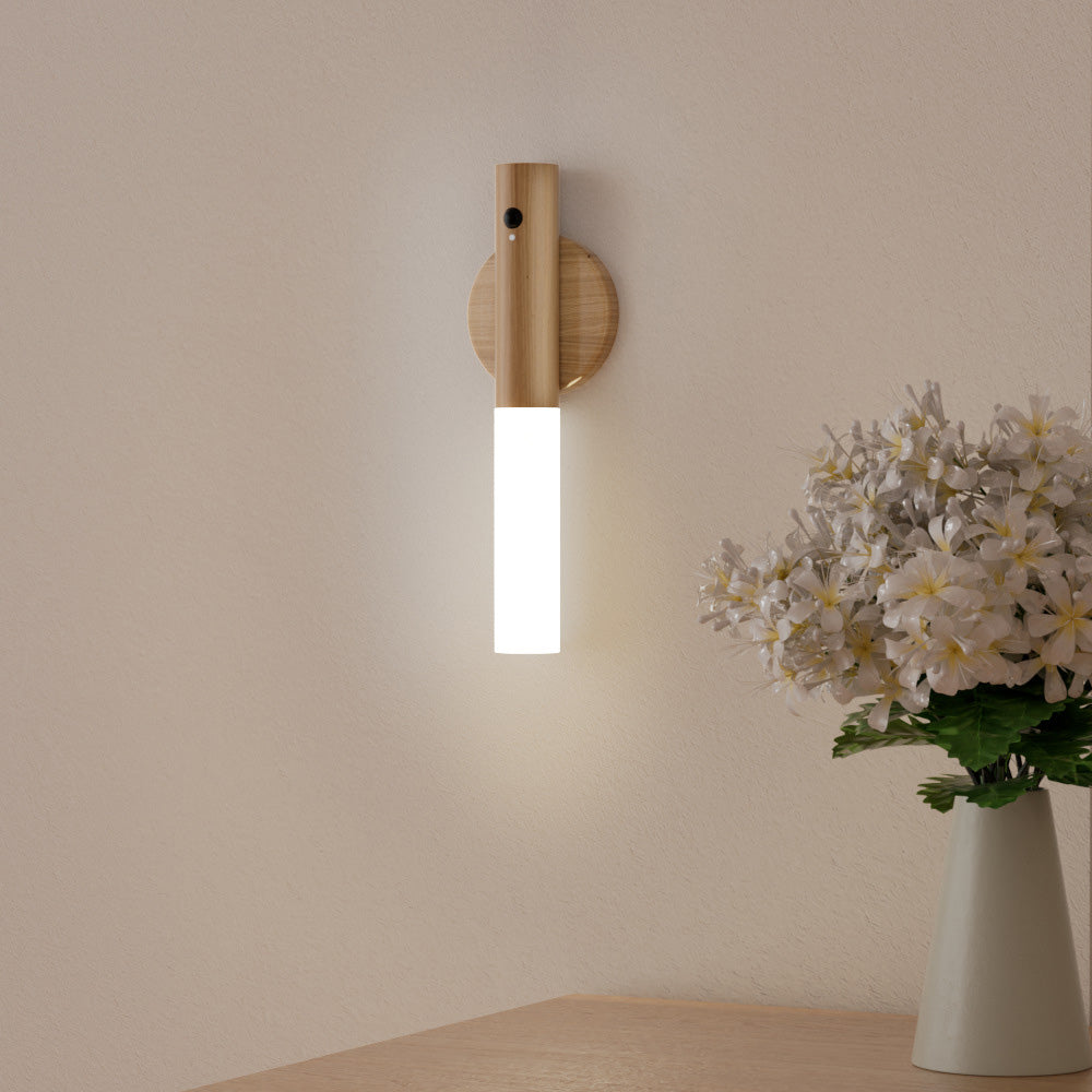 Acrylic LED Motion Sensor Night Lights for Minimalist Decor - Stylish Wall Lights for Effortless Illumination