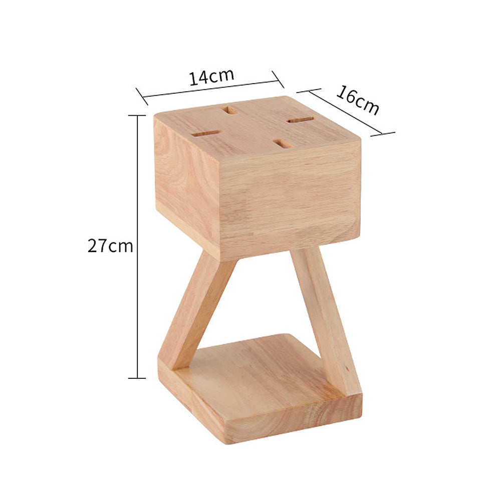 Contemporary Wooden Square Mini Candle Lamp for Bedroom Ambience and Warmth - Stylish Home Decor Lighting Solution