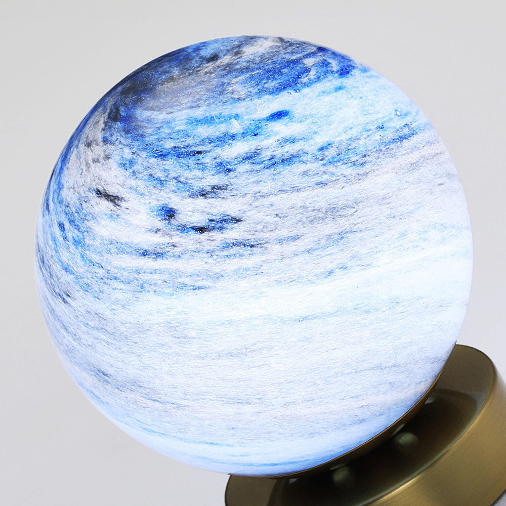 Plafonnier en verre moderne globe