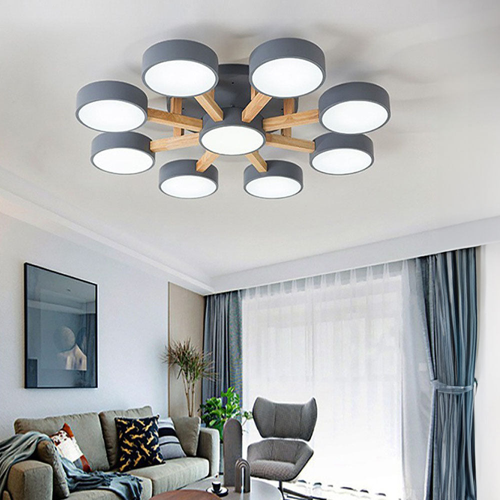 Modern Acrylic Ceiling Light for Bedrooms - Stylish Contemporary Lighting Fixture for Elegant Home Décor