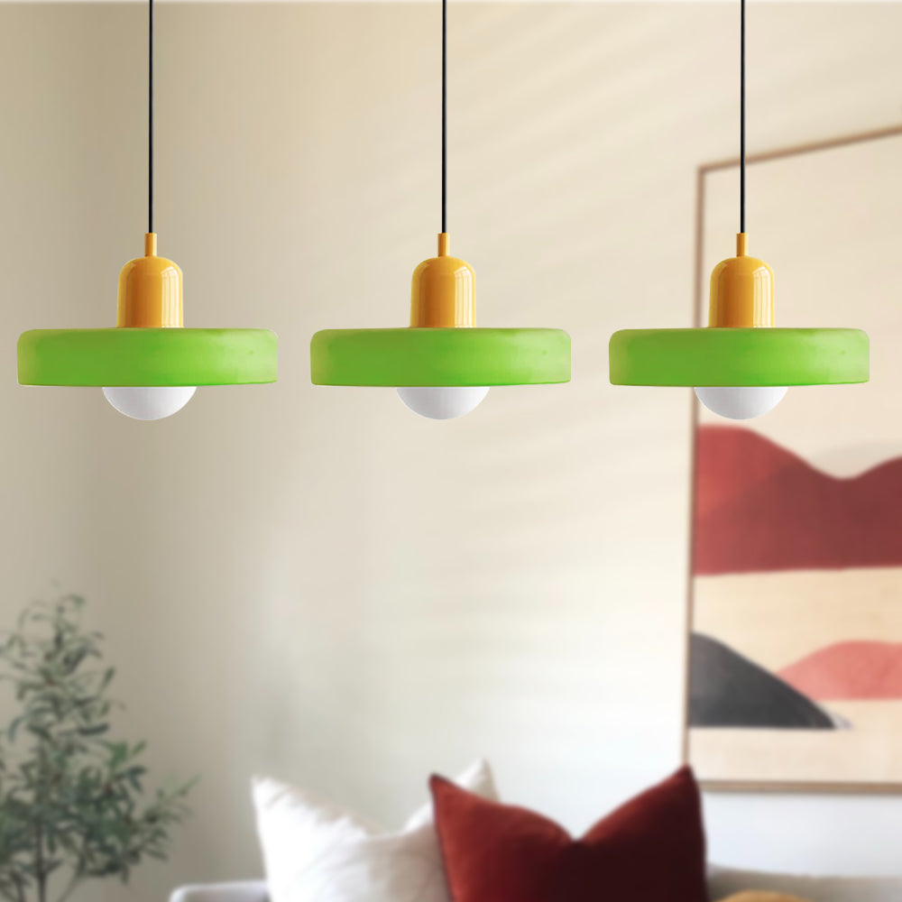 Contemporary 3-Head Glass Pendant Light - Stylish Modern Art Decor for Elegant Home Interiors