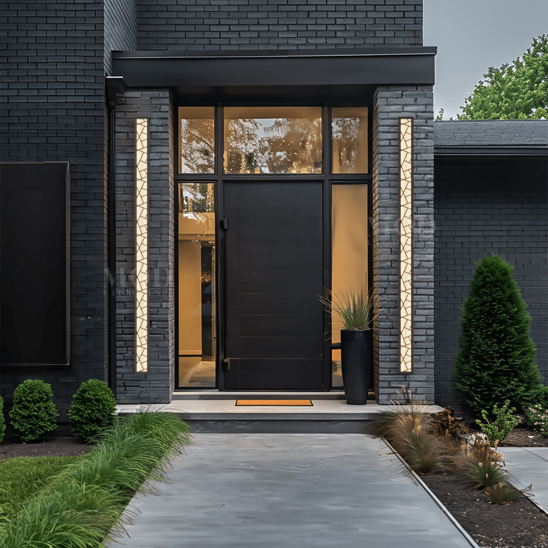 Applique murale moderne panneau LED extérieur