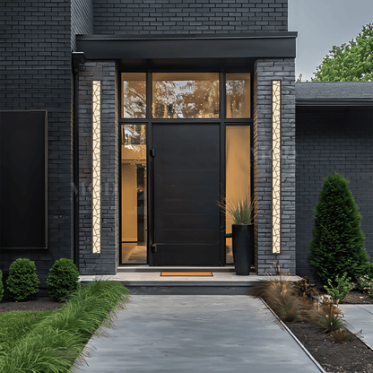 Applique murale moderne panneau LED extérieur