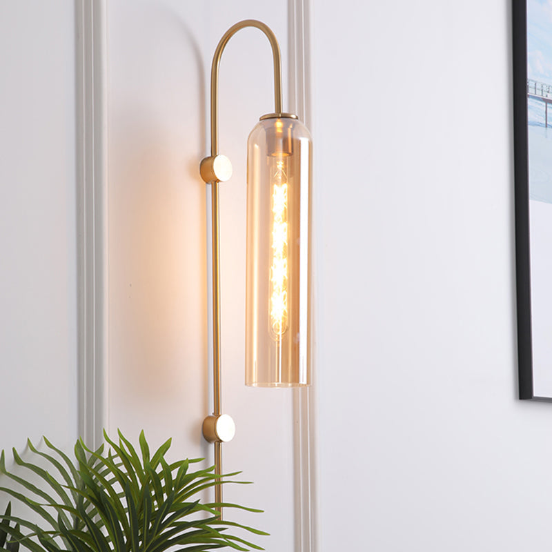 Wandlampe Modern Glas Metall Wandleuchte