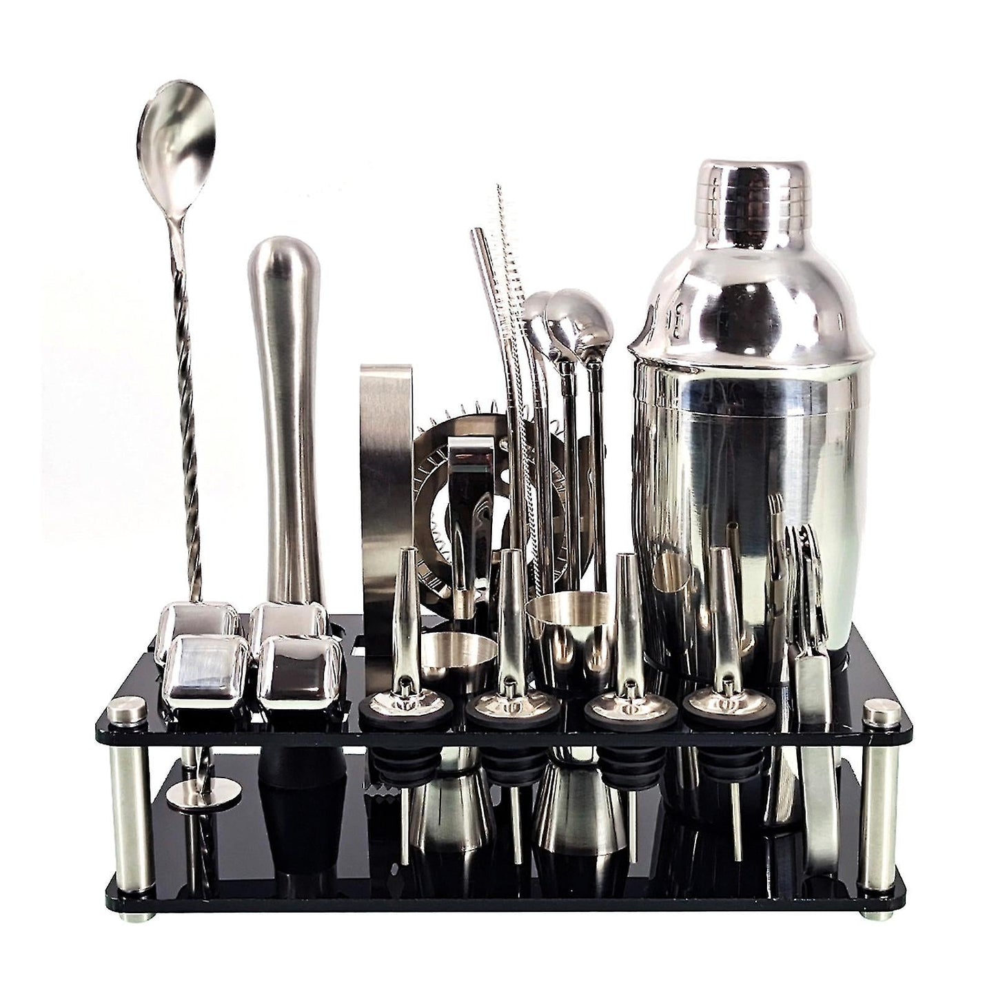 Set de cóctel Kit de herramientas de bar de acero inoxidable