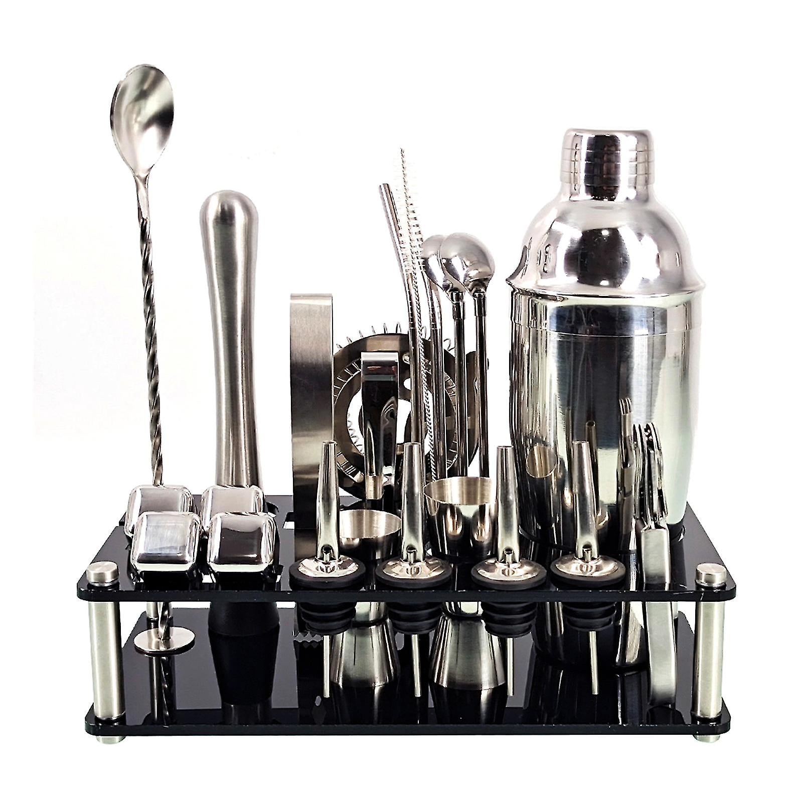 Set de cóctel Kit de herramientas de bar de acero inoxidable