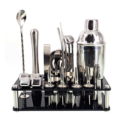 Set de cóctel Kit de herramientas de bar de acero inoxidable