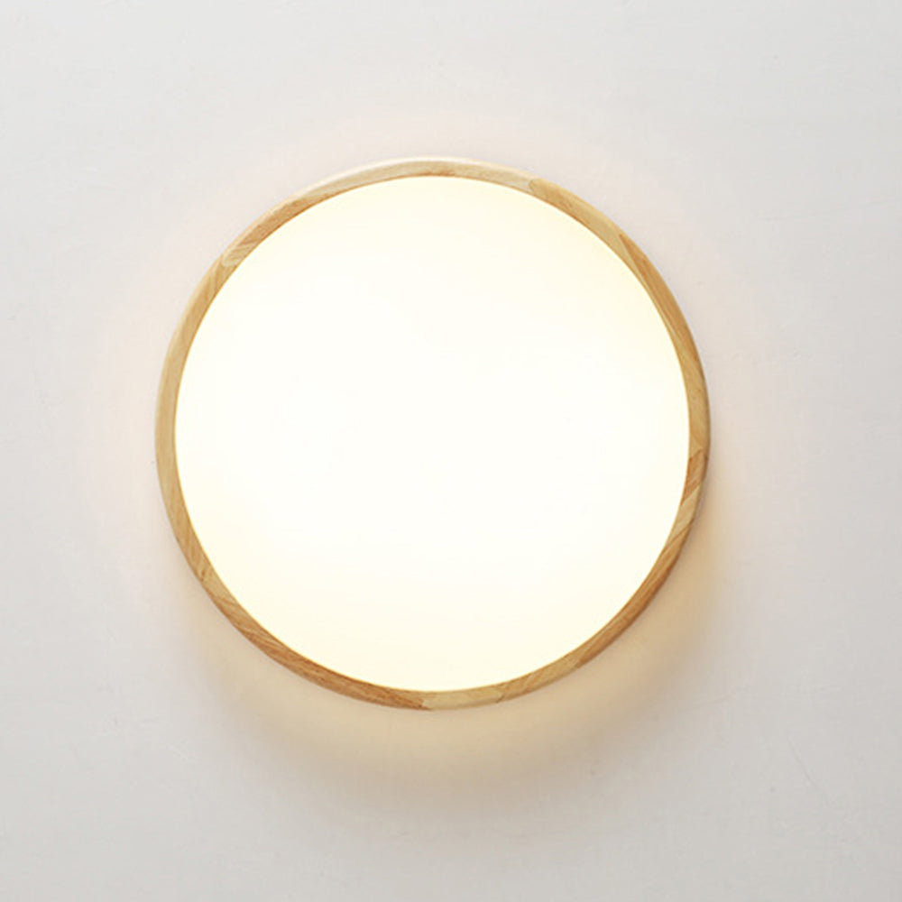 Elegant Wooden Round LED Ceiling Light for Bedrooms – Stylish, Energy-Efficient Illumination for a Cozy Atmosphere