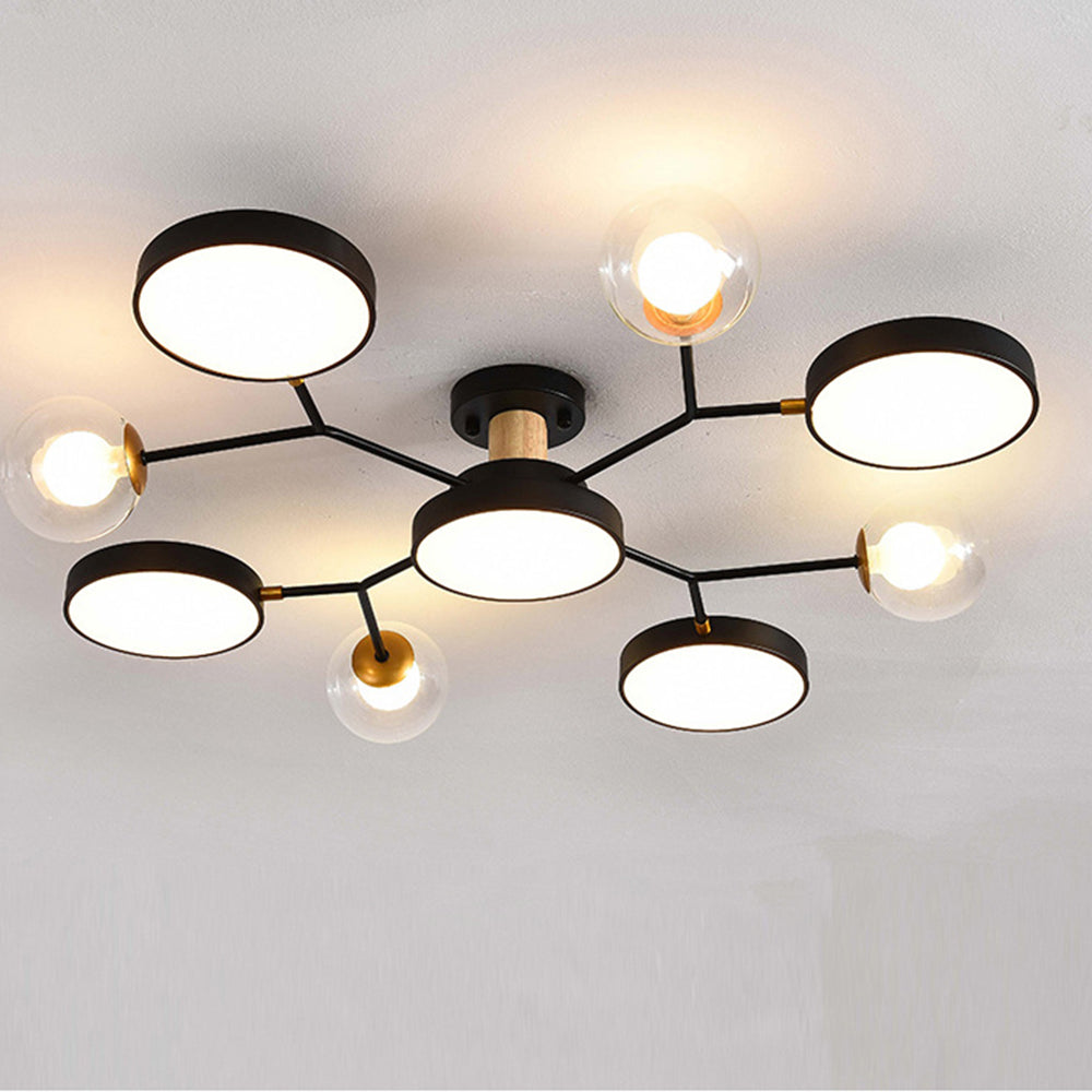 Elegant Branch LED Ceiling Light for Living Room - Modern Illumination with Stylish Design for Home Décor