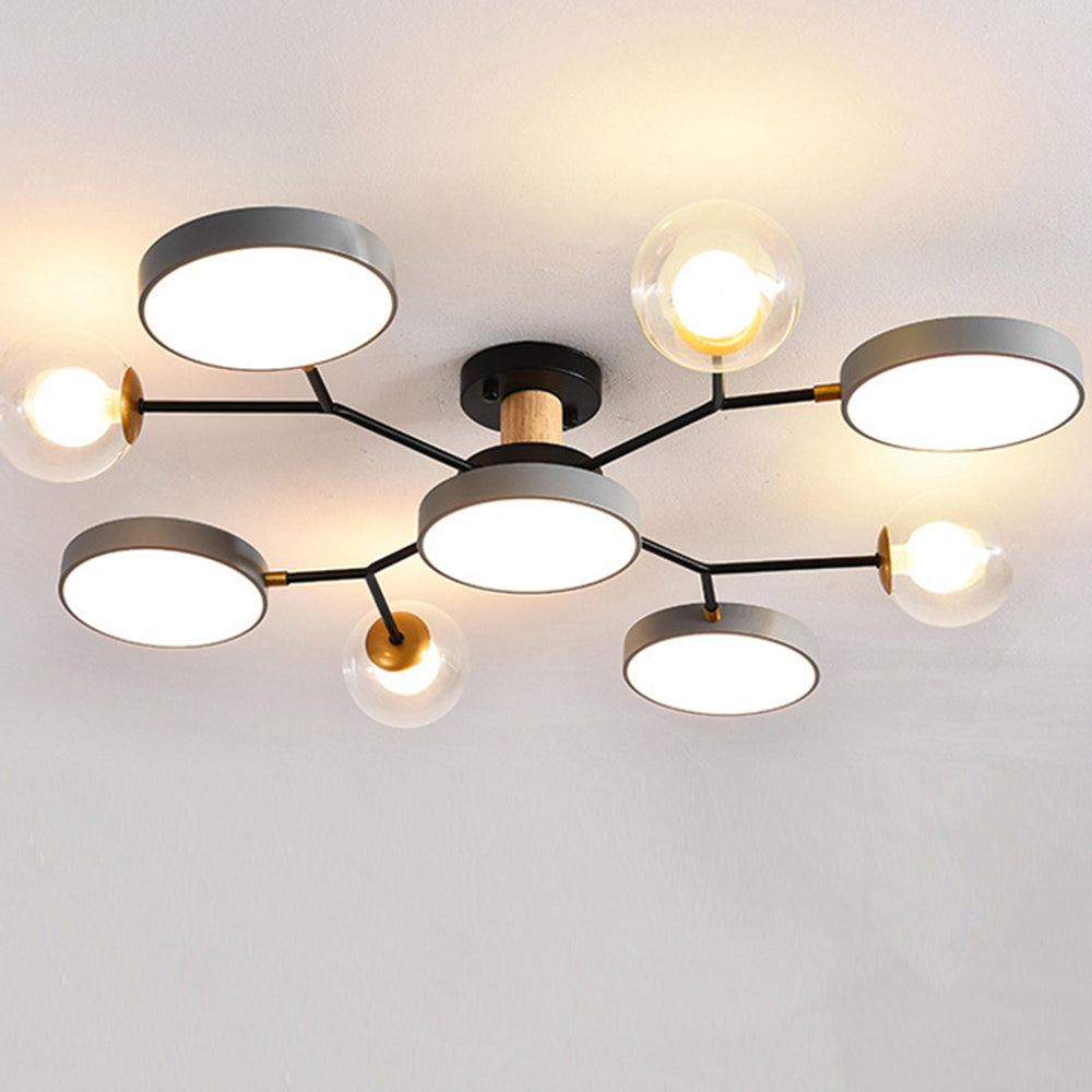 Elegant Branch LED Ceiling Light for Living Room - Modern Illumination with Stylish Design for Home Décor