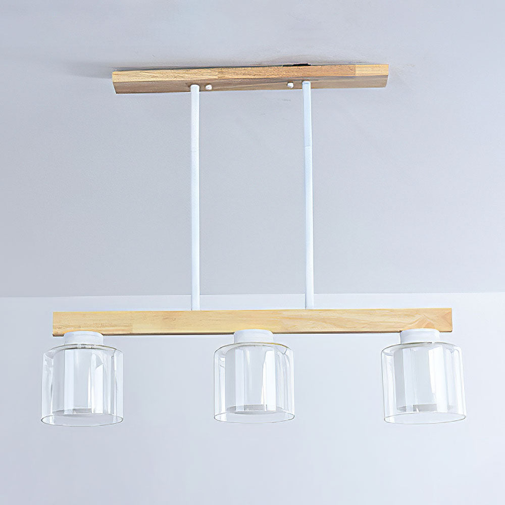 Nordic Wood Kitchen Bar Pendant Light – Stylish Scandinavian Design for Modern Kitchens and Dining Areas, Perfect Illumination Solution