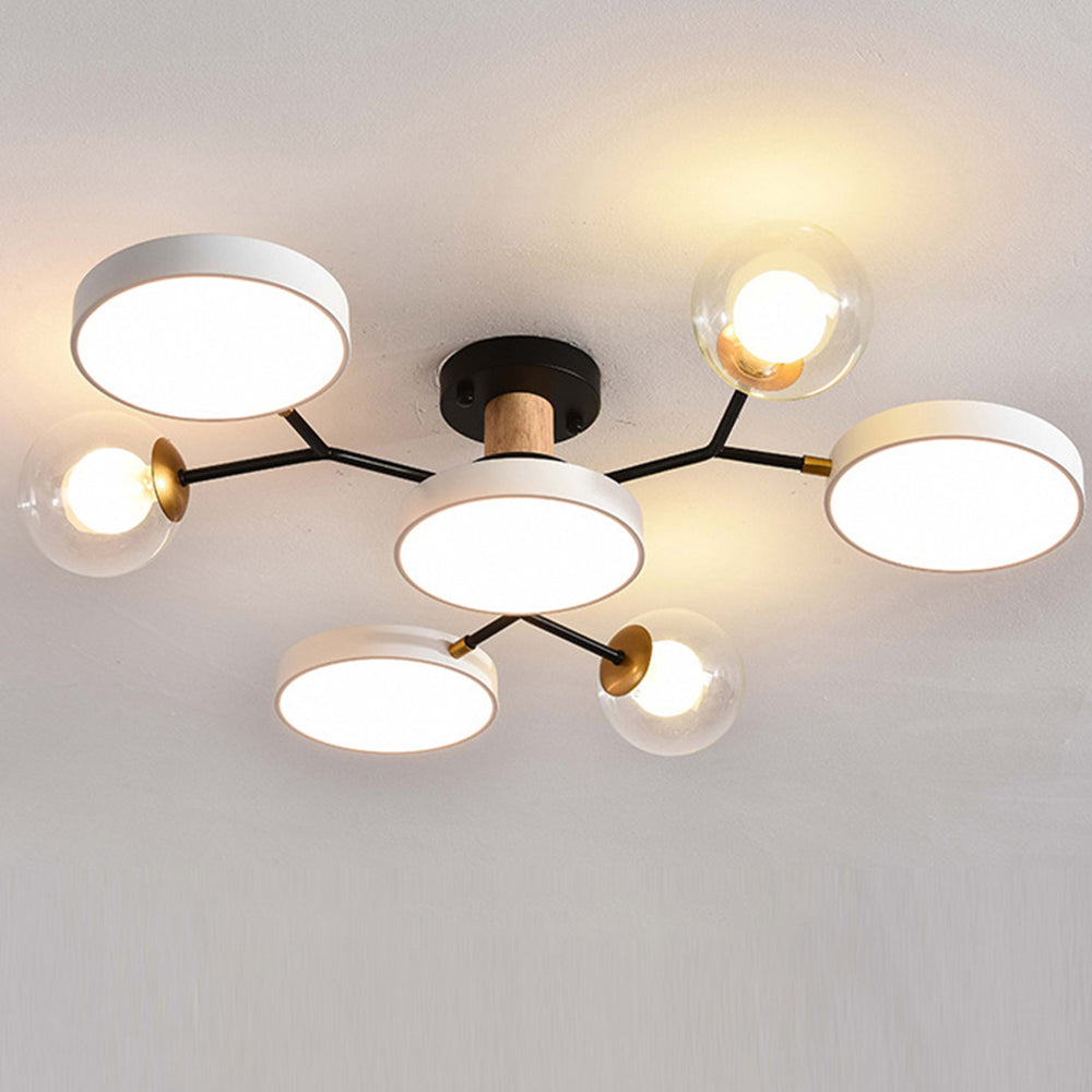 Elegant Branch LED Ceiling Light for Living Room - Modern Illumination with Stylish Design for Home Décor