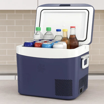 Réfrigérateur congélateur portable pour voiture, glacière compacte