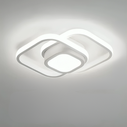 Lampada da soffitto moderna LED design in alluminio