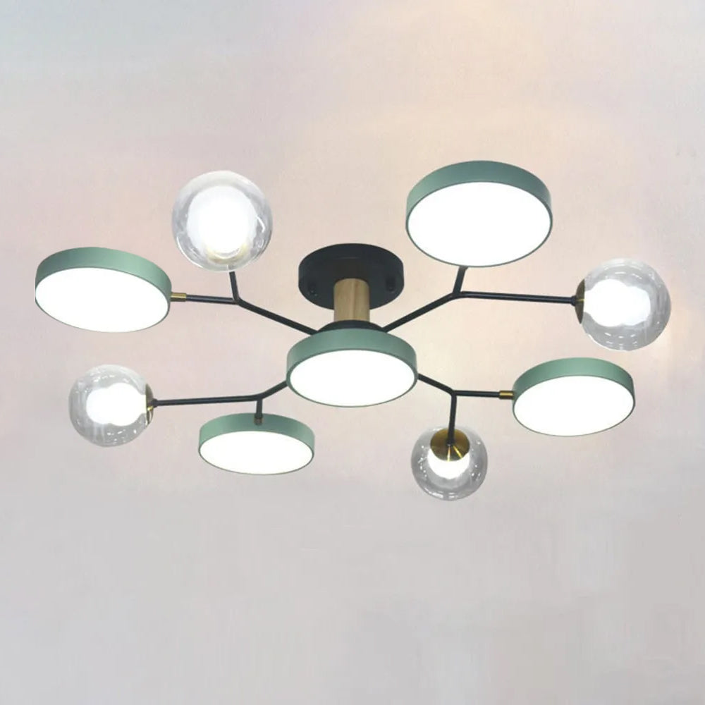 Elegant Branch LED Ceiling Light for Living Room - Modern Illumination with Stylish Design for Home Décor