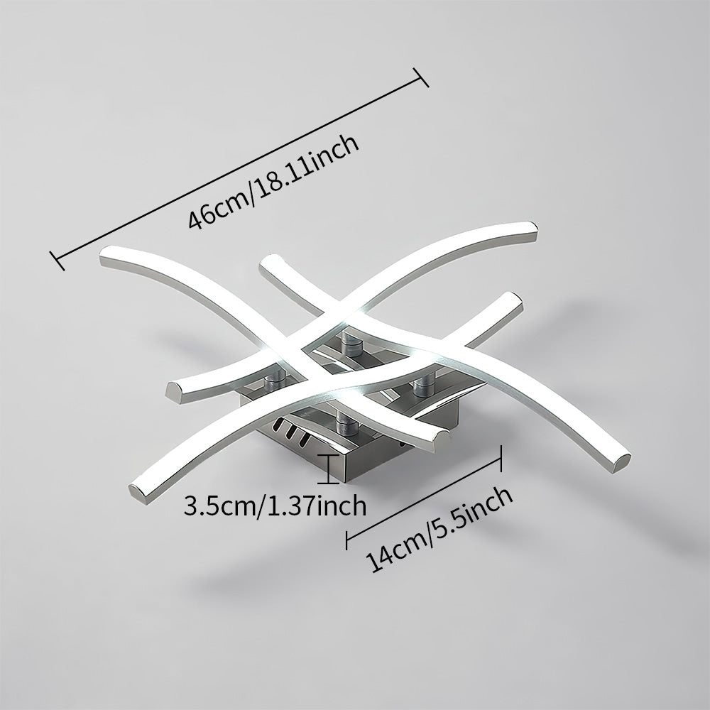 LED Ceiling Light Modern Aluminum Flush Fixture