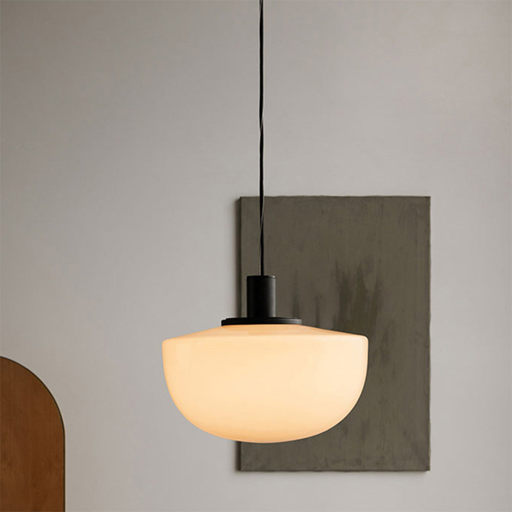 Contemporary Glass Pendant Light Fixture - Stylish Modern Lighting for Home and Office Spaces