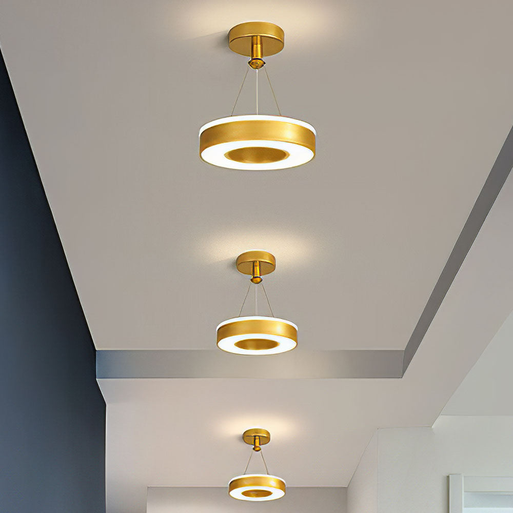 Nordic Elegance Circle LED Ceiling Lights - Stylish, Energy-Efficient Lighting for Modern Homes and Contemporary Spaces