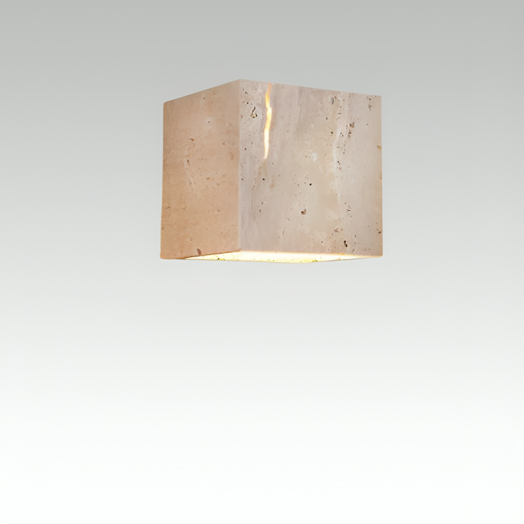 Wall Light Travertine Stone LED Up Down