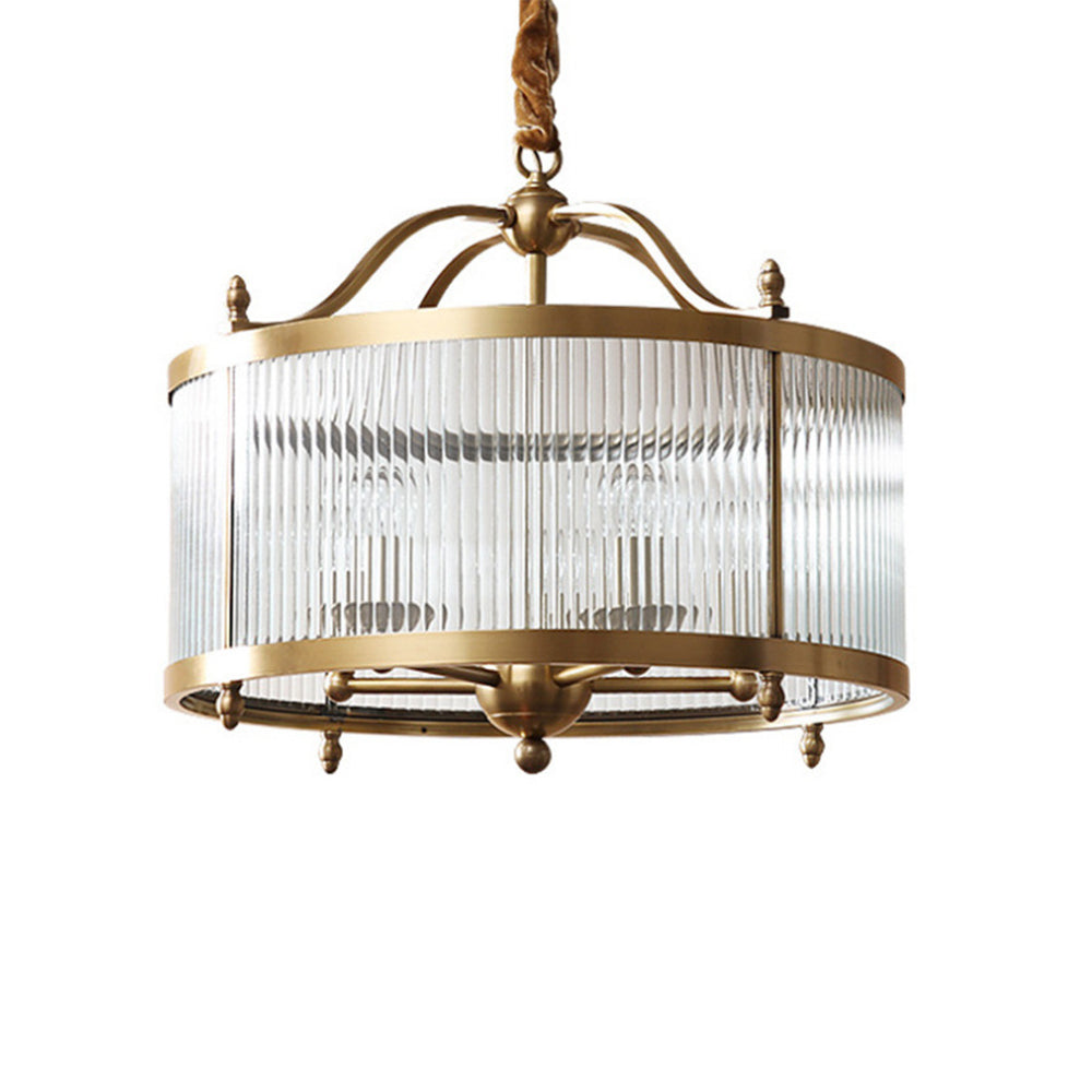 Elegant Gold Glass Pendant Light for Dining Room - Modern Ceiling Fixture to Enhance Your Home Décor and Ambience