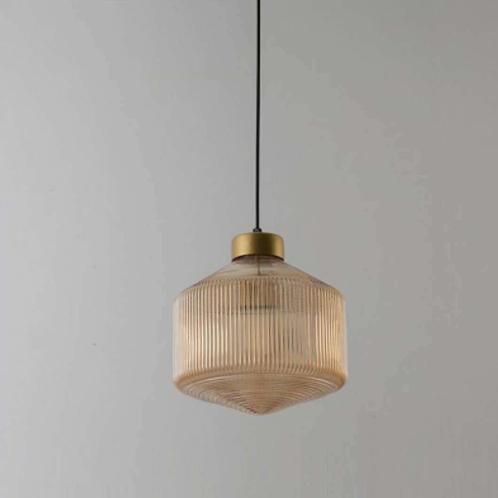 Contemporary Glass Pendant Light Fixture - Stylish Hanging Lamp for Modern Home Décor and Ambient Illumination