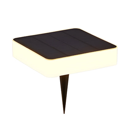 Disques solaires LED pour sol de jardin