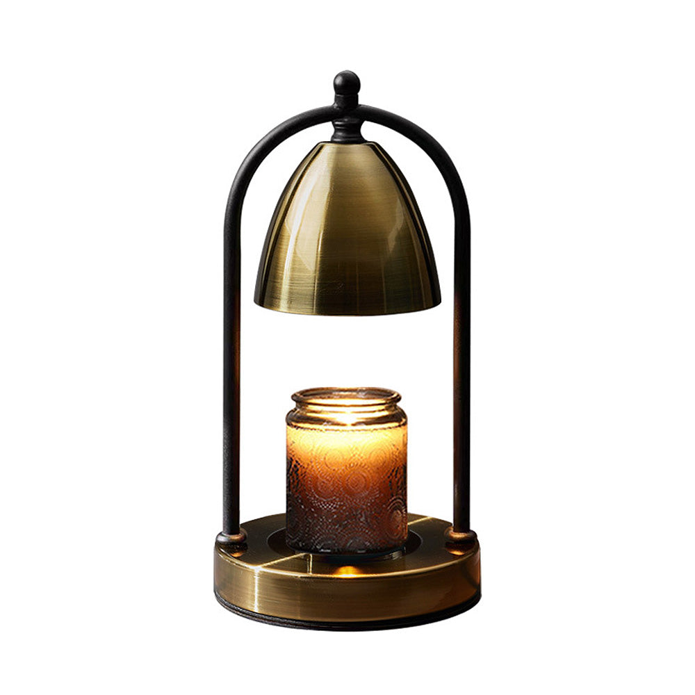 Contemporary Iron Mini Warming Candle Lamp for Bedroom - Simple and Stylish Lighting Solution for a Cozy Atmosphere