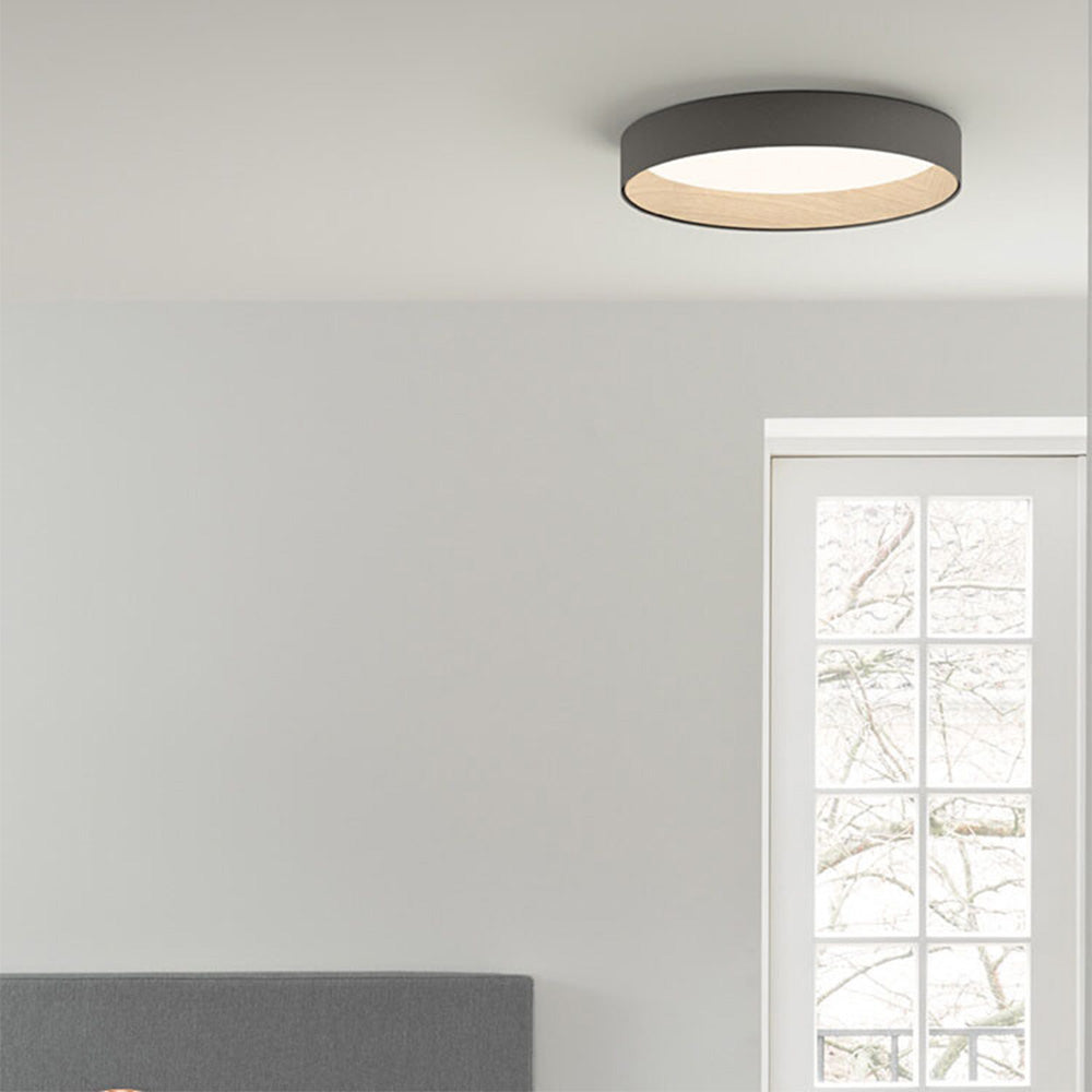 Nordic Inspired Simple Round Ceiling Light Fixture for Modern Home Décor - Elegant Illumination for Any Room