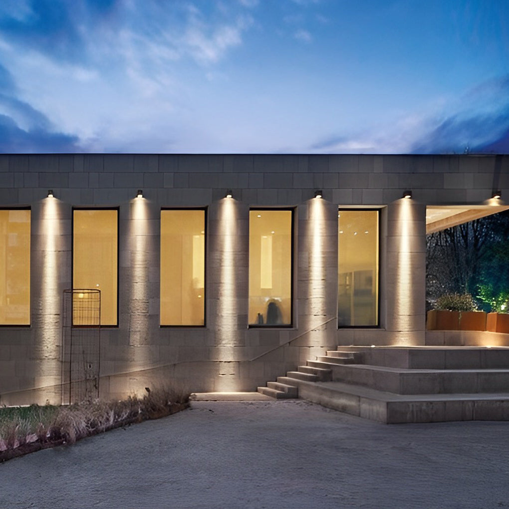 Aplique de pared para exterior moderno, foco LED impermeable