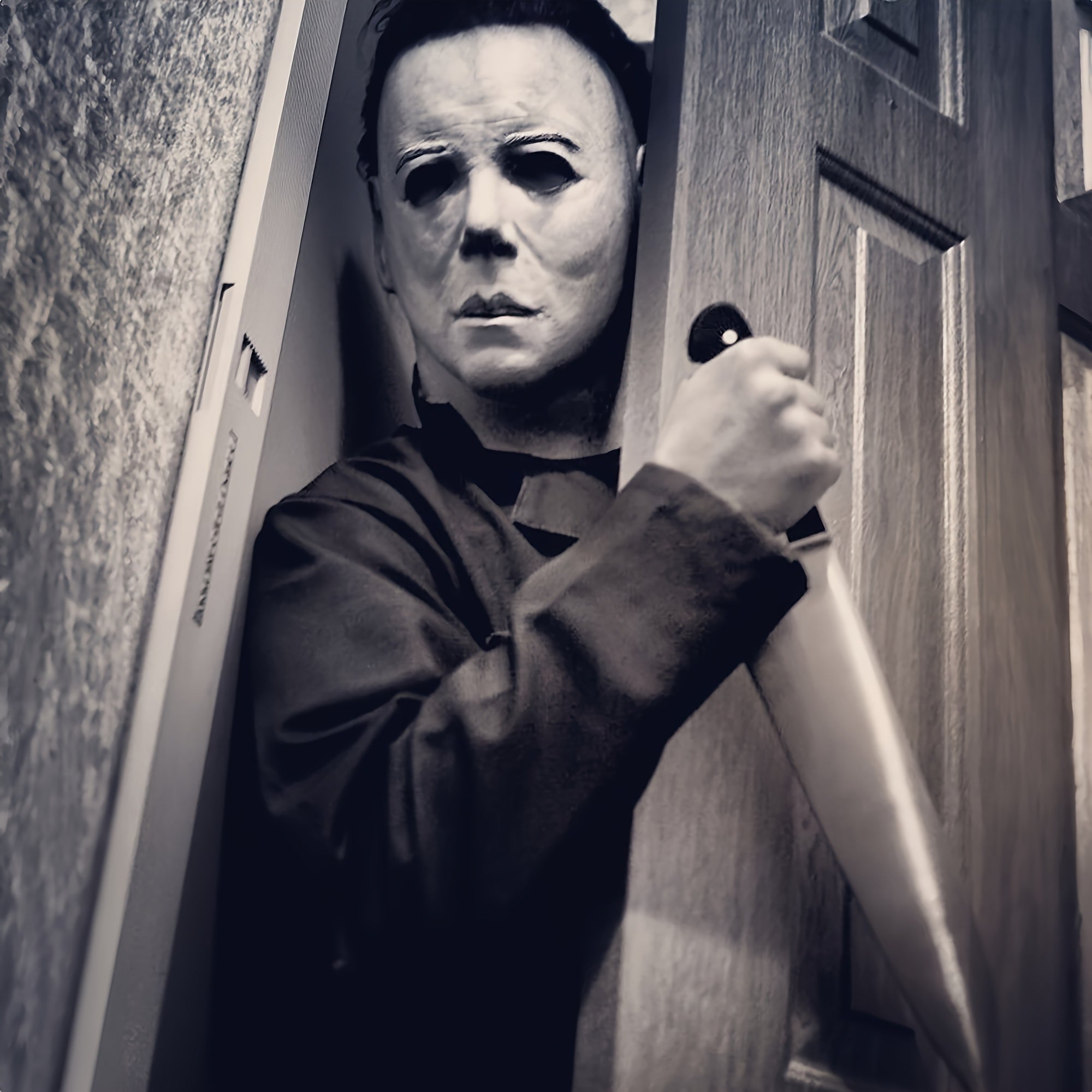 Disfraz de máscara de Halloween aterradora para hombre | Atuendo inspirado en películas de terror