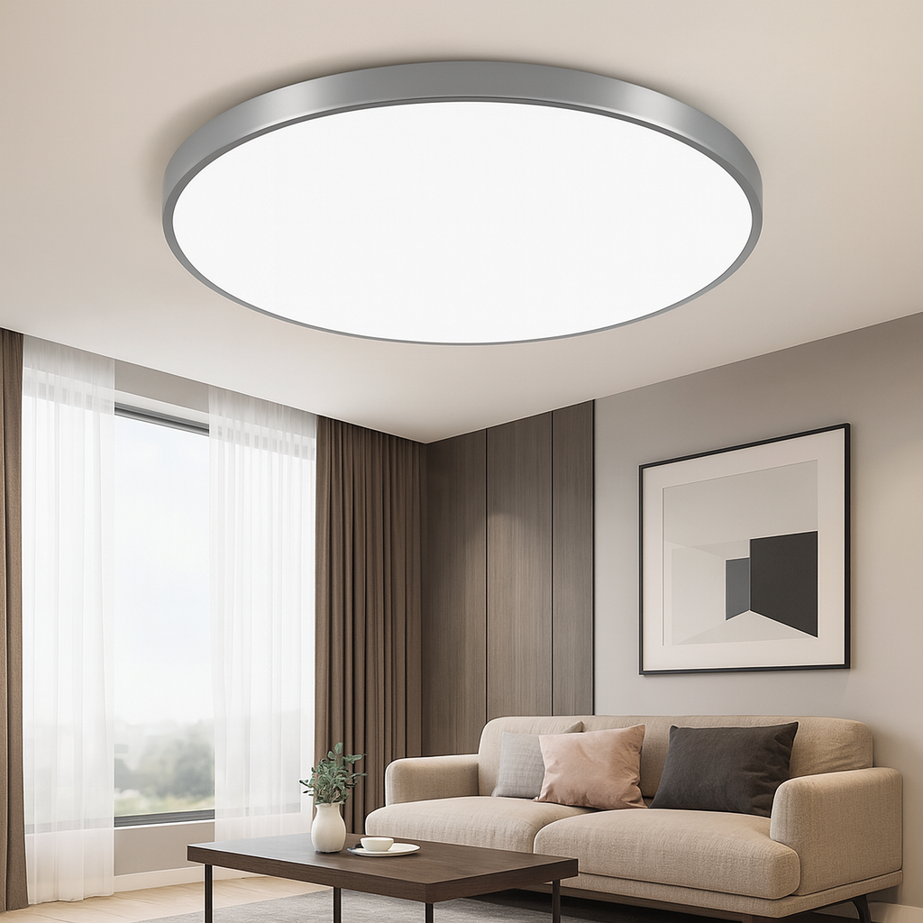 Flush Mount LED Ceiling Light Modern Round