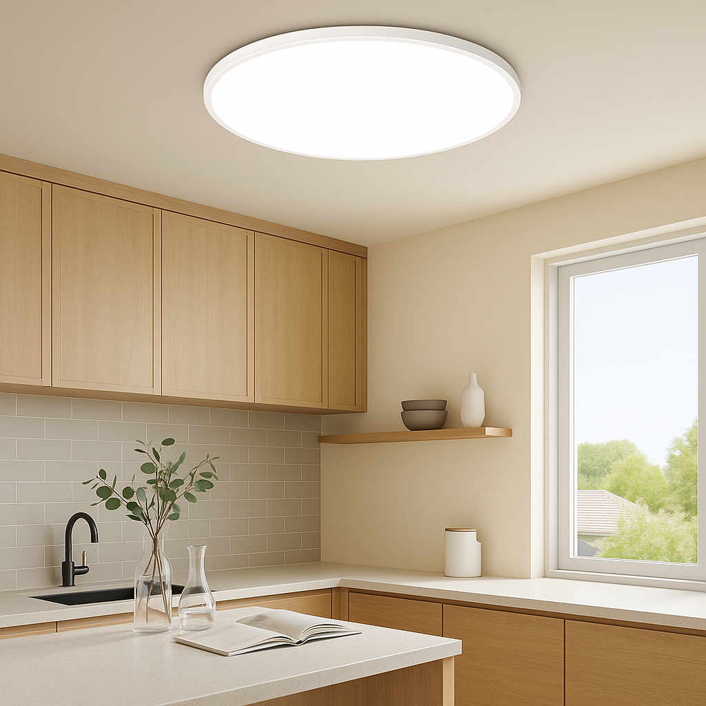 Flush Mount LED Ceiling Light Modern Round