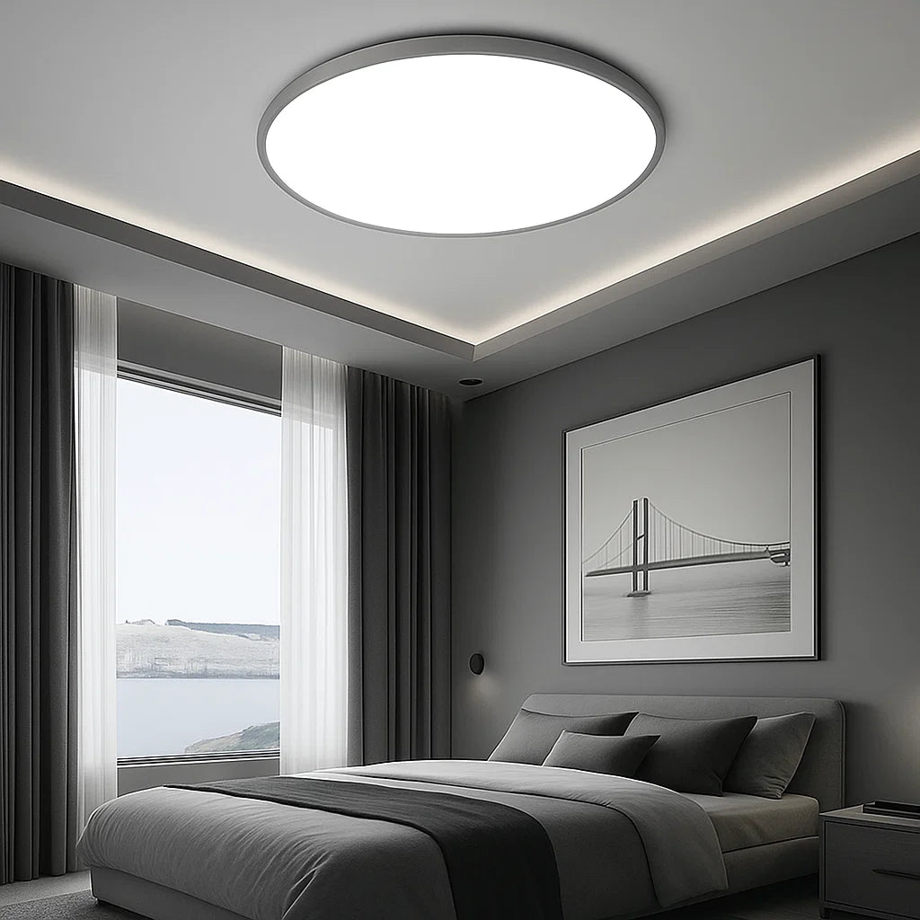 Flush Mount LED Ceiling Light Modern Round