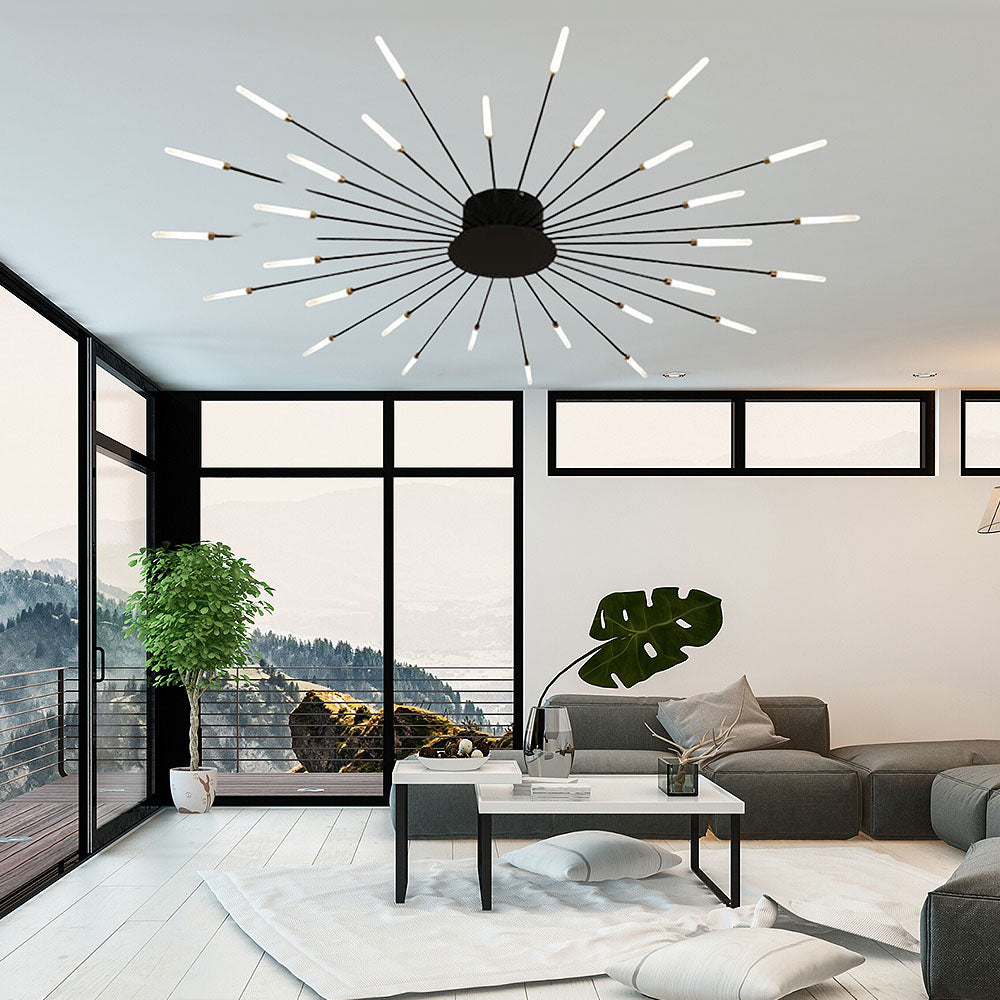 Multi-Head LED Ceiling Light for Bedrooms - Stylish and Modern Illumination Solution for Home Decor