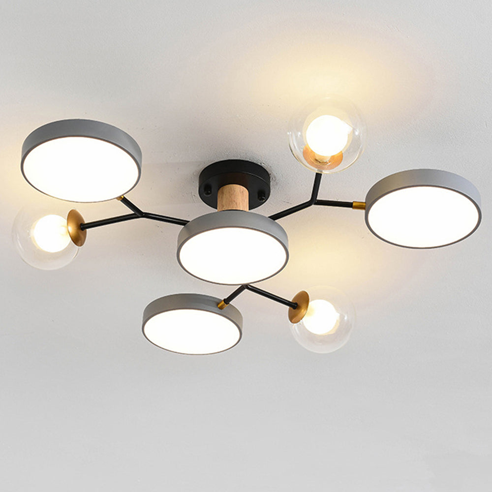 Elegant Branch LED Ceiling Light for Living Room - Modern Illumination with Stylish Design for Home Décor