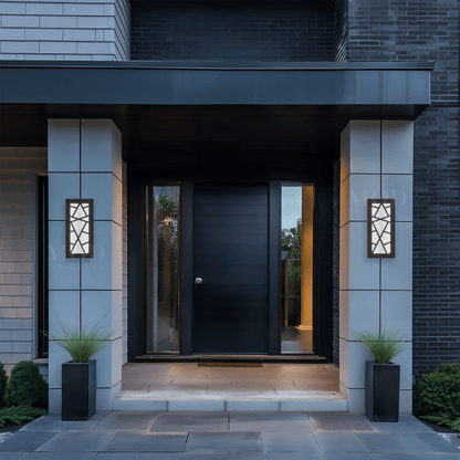 Applique murale moderne panneau LED extérieur