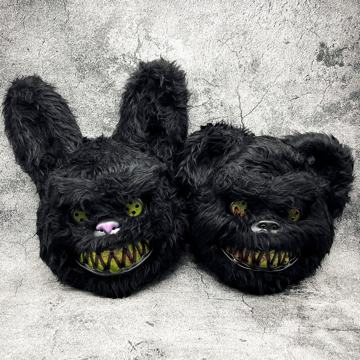 Unisex Scary Furry Costume Mask | Horror Cartoon Style