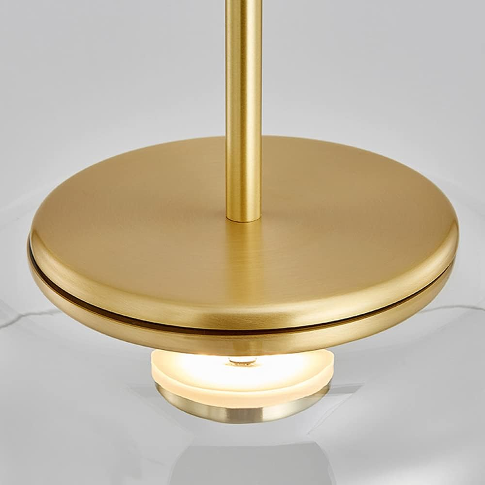 Lampa wisząca nowoczesna szklana LED sufitowa