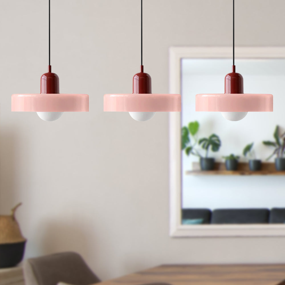 Contemporary 3-Head Glass Pendant Light - Stylish Modern Art Decor for Elegant Home Interiors