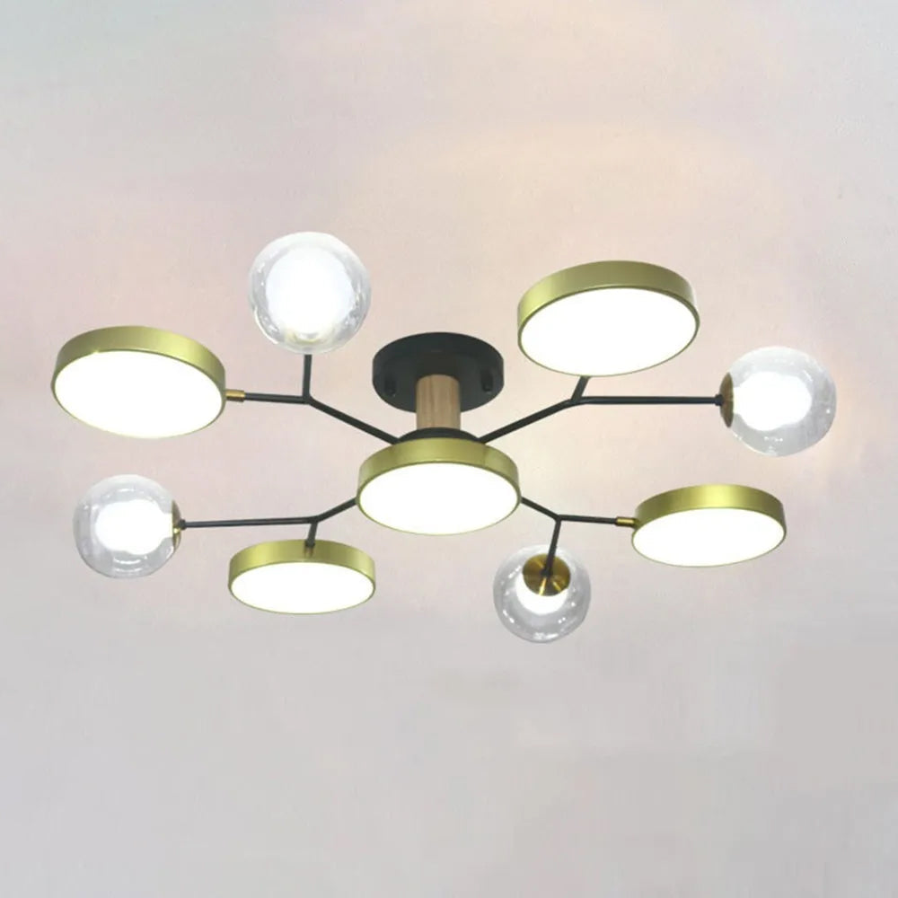 Elegant Branch LED Ceiling Light for Living Room - Modern Illumination with Stylish Design for Home Décor