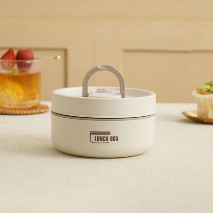 Boîte à déjeuner en acier inoxydable, récipient alimentaire isolé