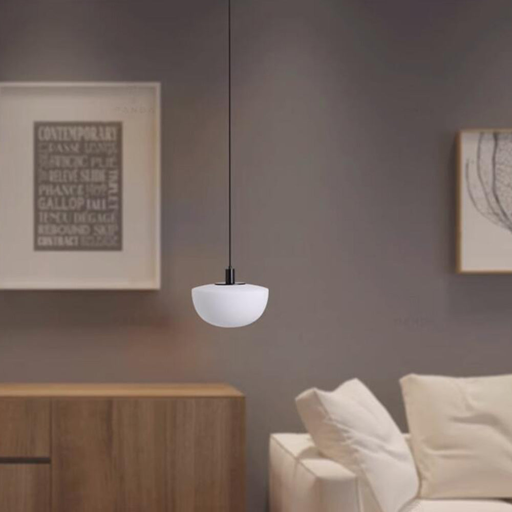 Contemporary Glass Pendant Light Fixture - Stylish Modern Lighting for Home and Office Spaces