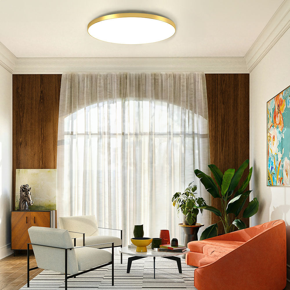 Ceiling Light Round LED Modern Flush Fixture