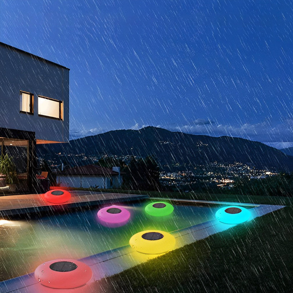 Luci solari galleggianti a LED per esterni per piscine