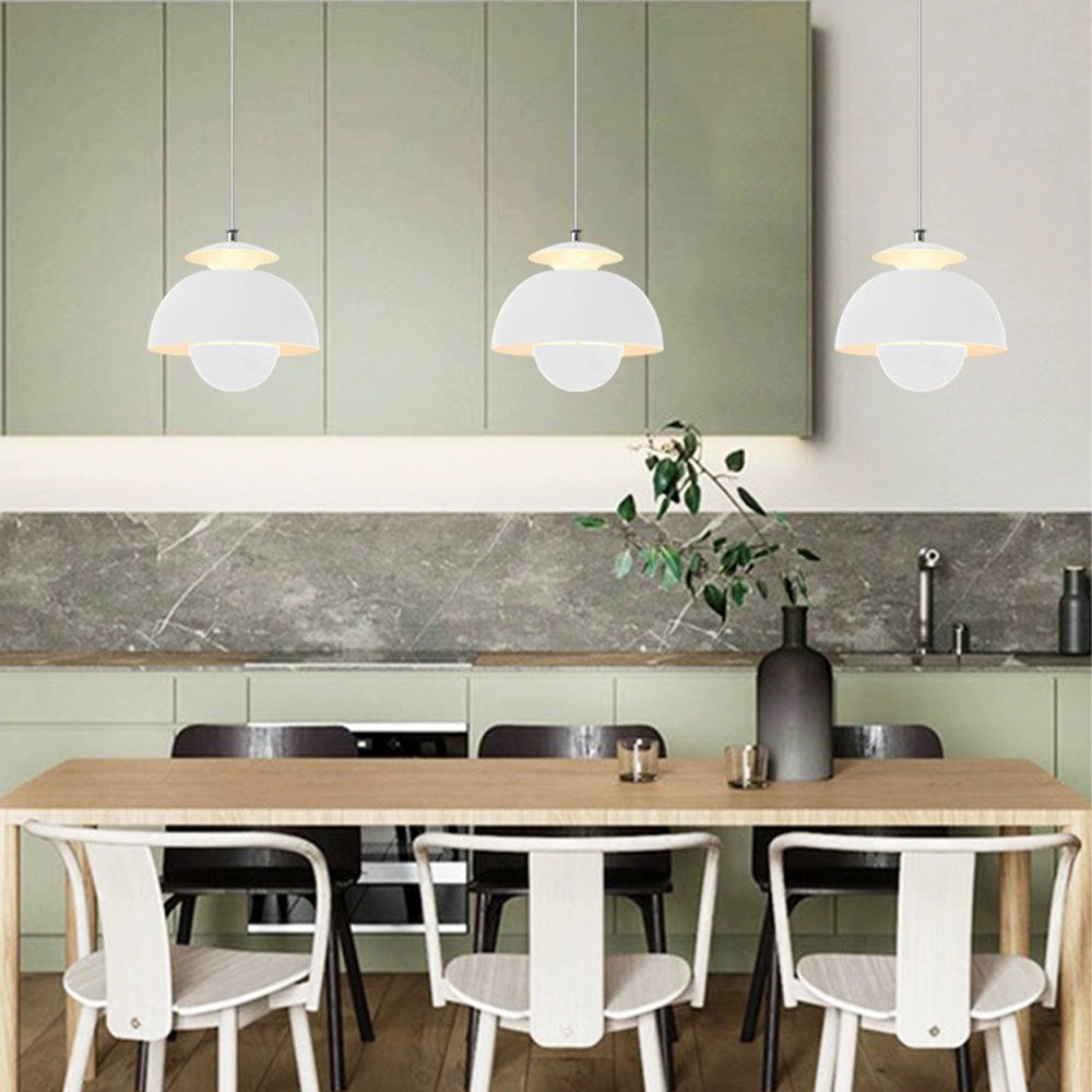 Nordic Modern Metal Pendant Light Fixtures for Stylish Home Illumination and Contemporary Interior Design